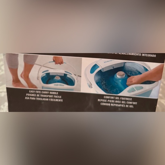 Homedics Shower Bliss FOOT SPA with heat boost. - Picture 11 of 11